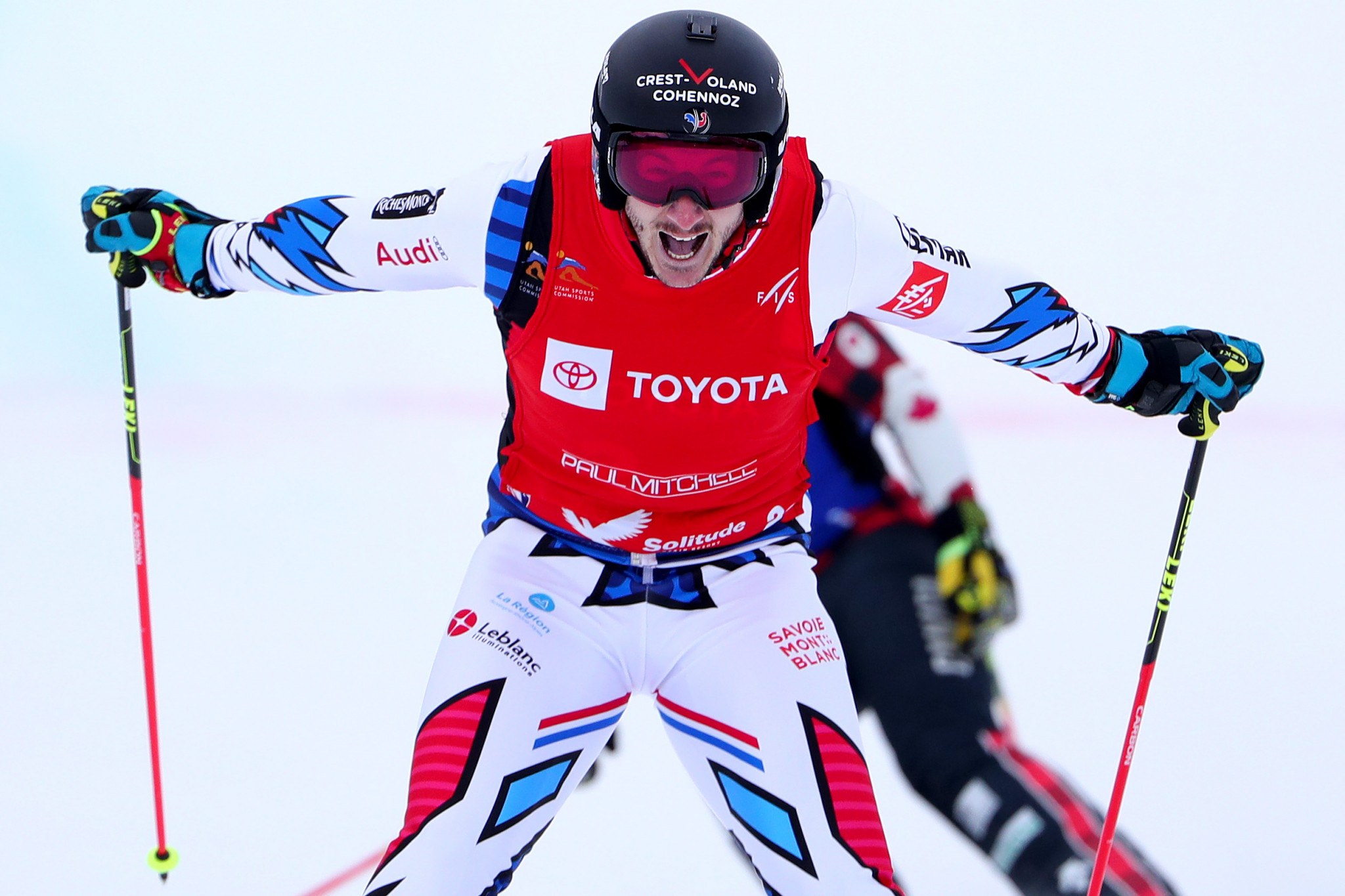 Newly-crowned world champion Place tops men's qualification at FIS Ski Cross World Cup