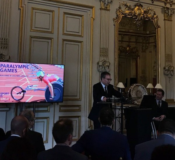 British Embassy in Paris hosts event to discuss legacy ambitions for 2024 Paralympic Games