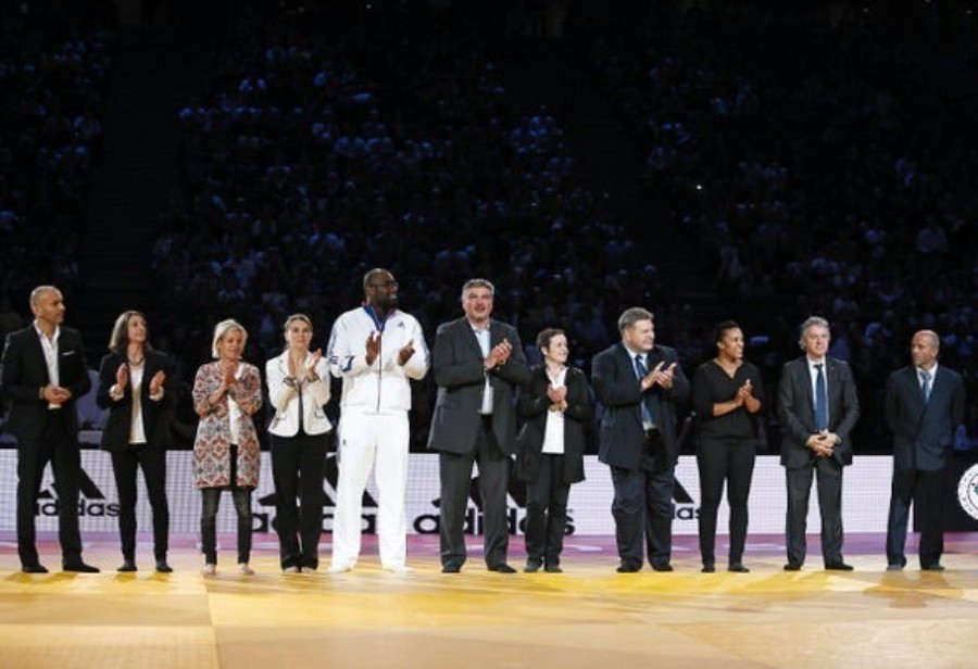 All 11 French Olympic champions were at the final day of competition