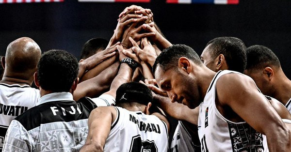 Fiji's men's basketball team won silver at the 2015 Pacific Games in Papua New Guinea ©FIBA