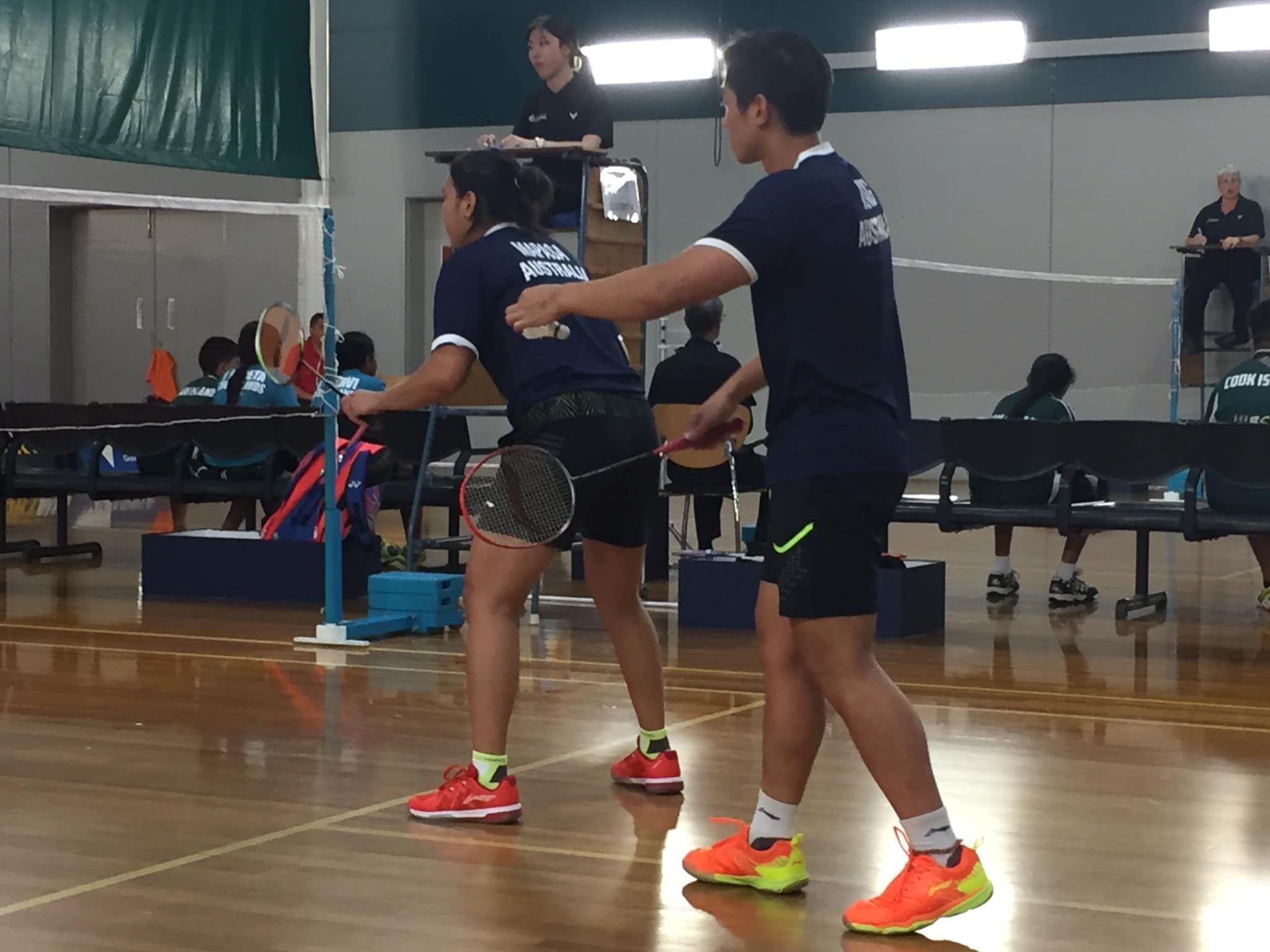 Australia won all three of their fixtures at the Oceania Mixed Team Badminton Championships in Melbourne ©Badminton Australia