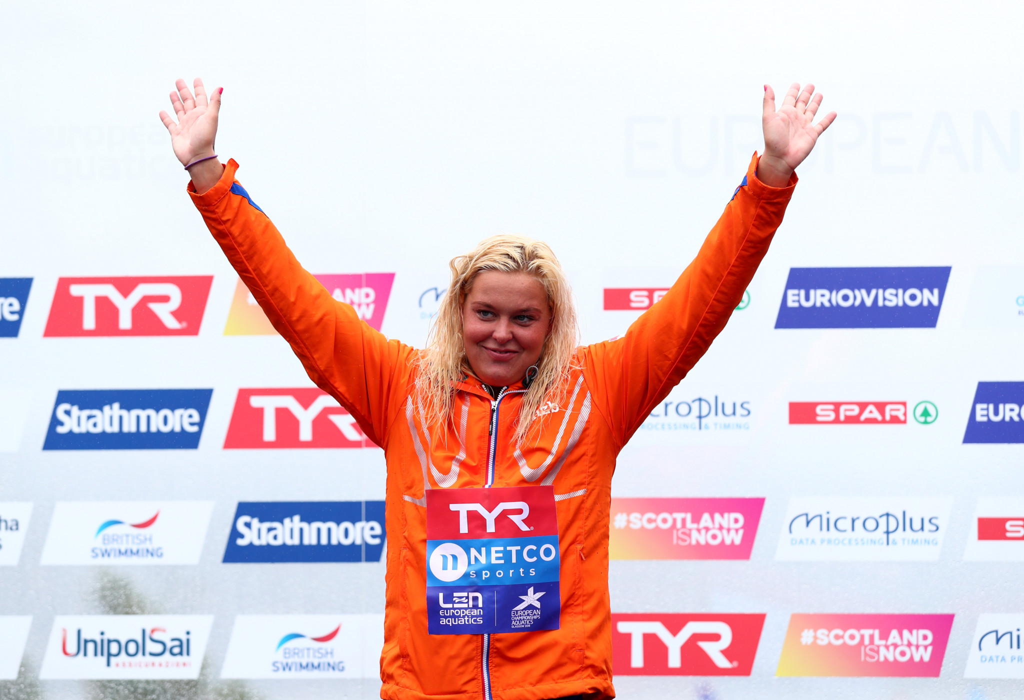 The winner of last year's race in Doha, Sharon van Rouwendaal of The Netherlands, is back to defend her title ©Getty Images