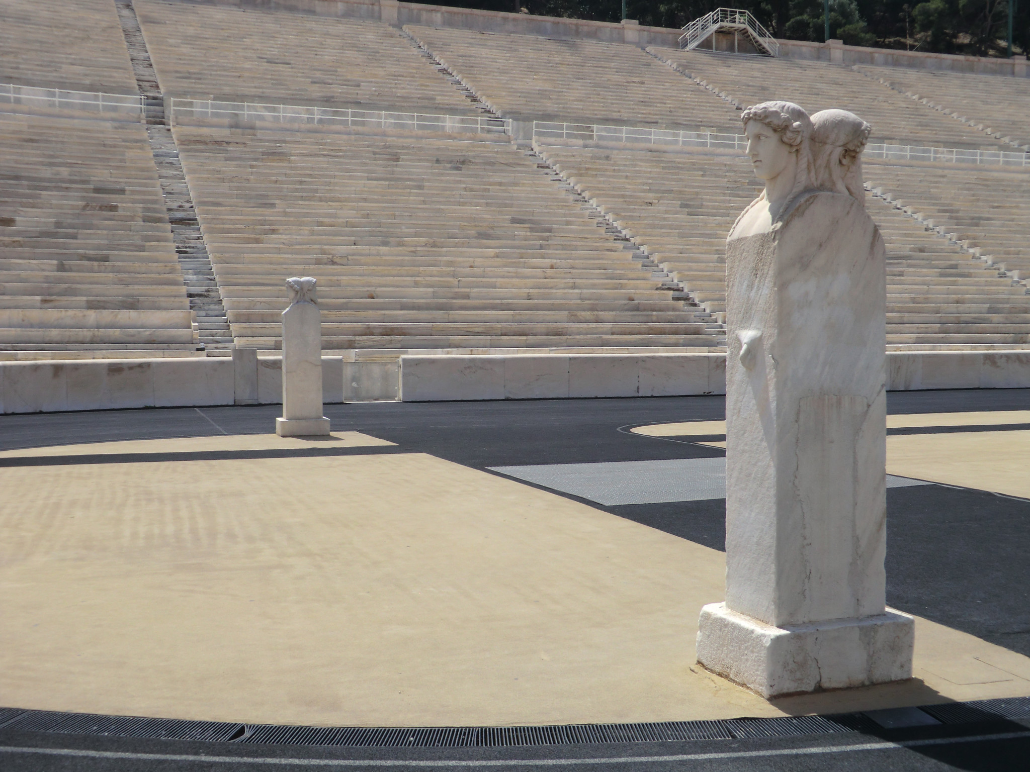 The restoration of the Panathinaiko Stadium for the first modern Olympic Games in 1896 helped gain support for the event in Greece after many had been opposed to the plan ©ITG