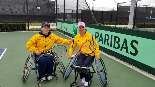 Colombia's wheelchair tennis players Johanna Sossa and Johana Martinez have been jointly named Americas Paralympic Committee Athlete of the Month for January ©COC