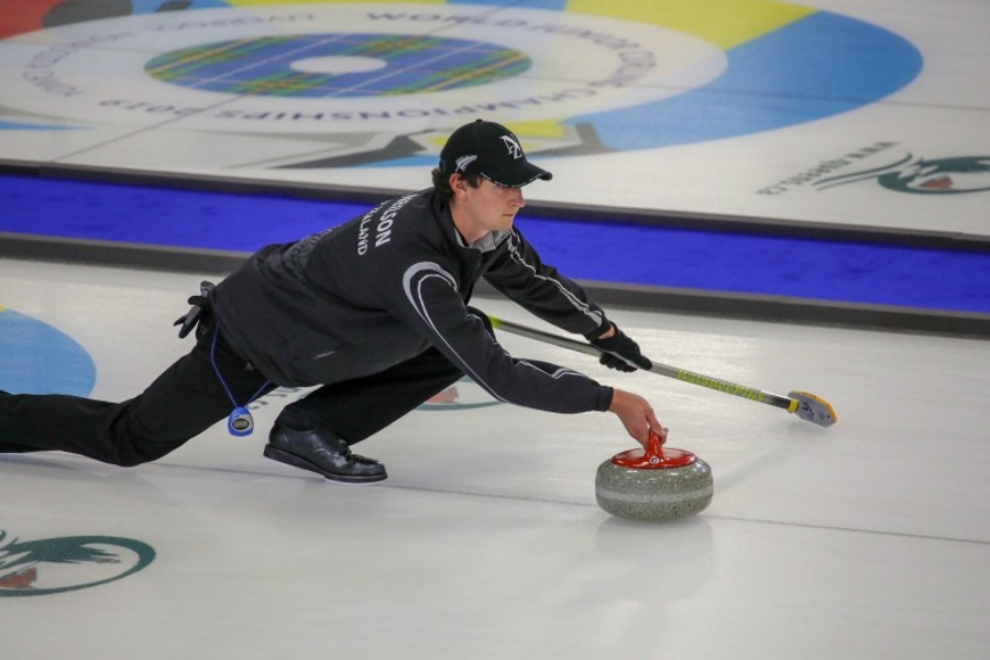 New Zealand marked their debut appearance in the competition with a victory over Italy ©World Curling Federation