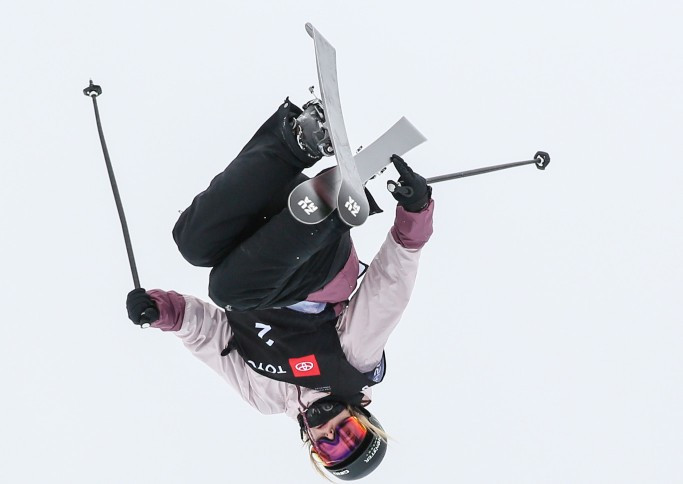 Canada's Cassie Sharpe earned her first FIS  Freeski halfpipe World Cup win of the season in Calgary ©Getty Images