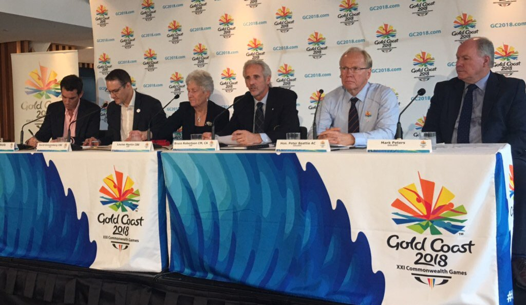 Bruce Robertson chaired the Gold Coast 2018 Coordination Commission ©Twitter 