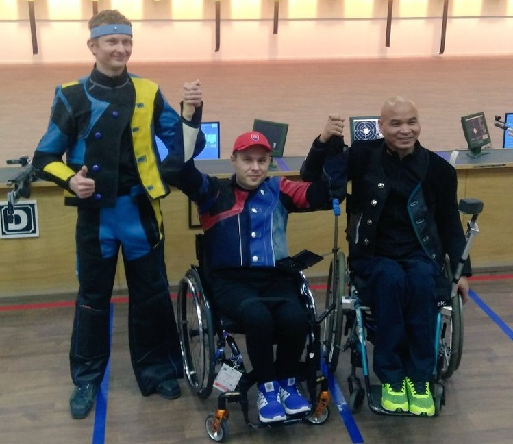 Second gold medal for Malenovský at Al Ain Shooting Para Sport World Cup