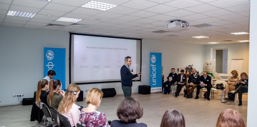 UNICEF held a two day seminar for those volunteering at the 2019 European Games in Minsk ©Minsk 2019 