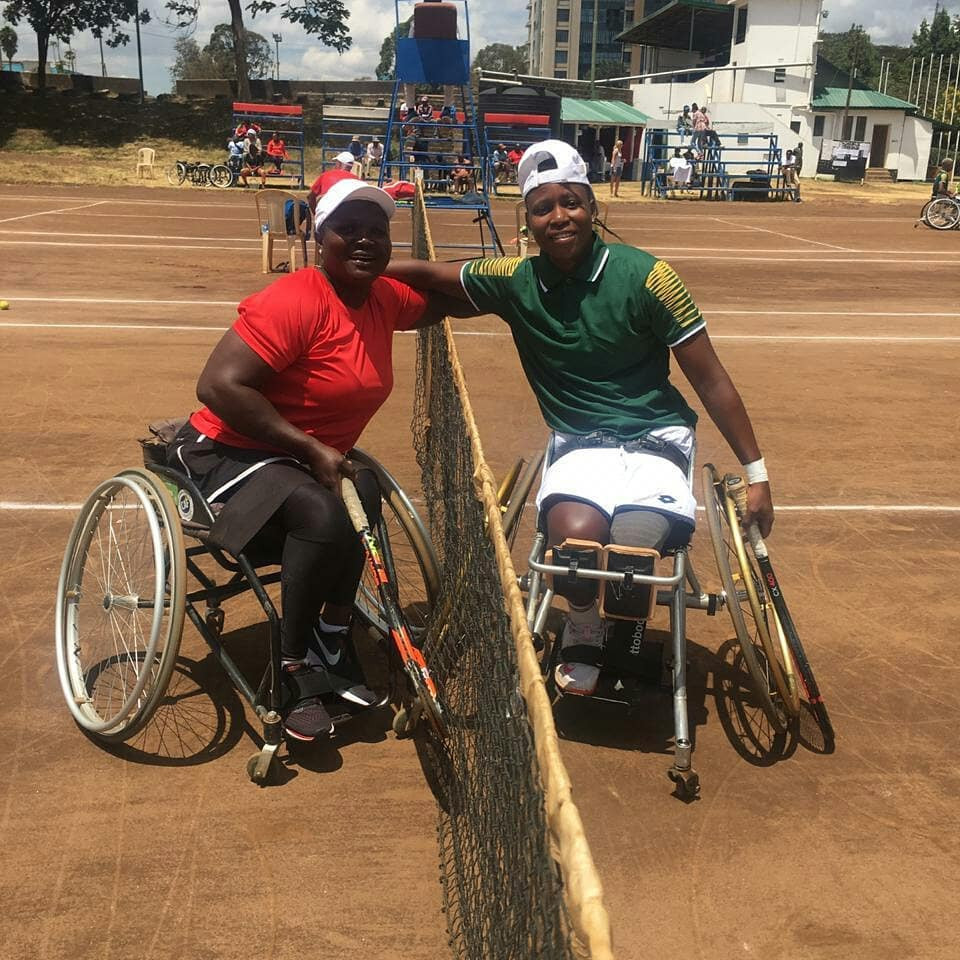 South Africa's women beat Kenya for the loss of just one game ©Tennis Kenya/Facebook
