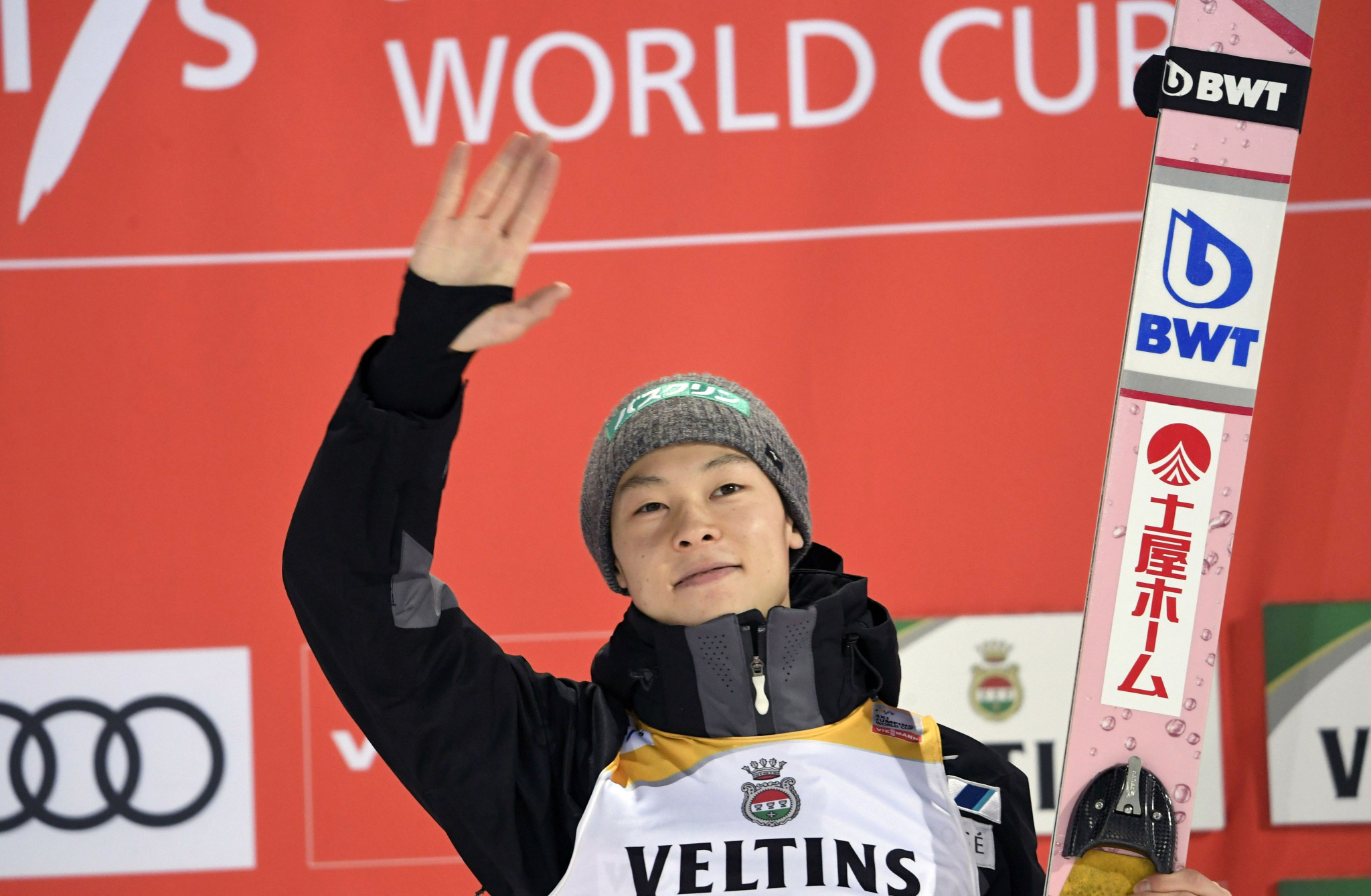 Japan's Ryoyu Kobayashi triumphed in the second men's event of the FIS Ski Jumping World Cup in Willingen ©Getty Images