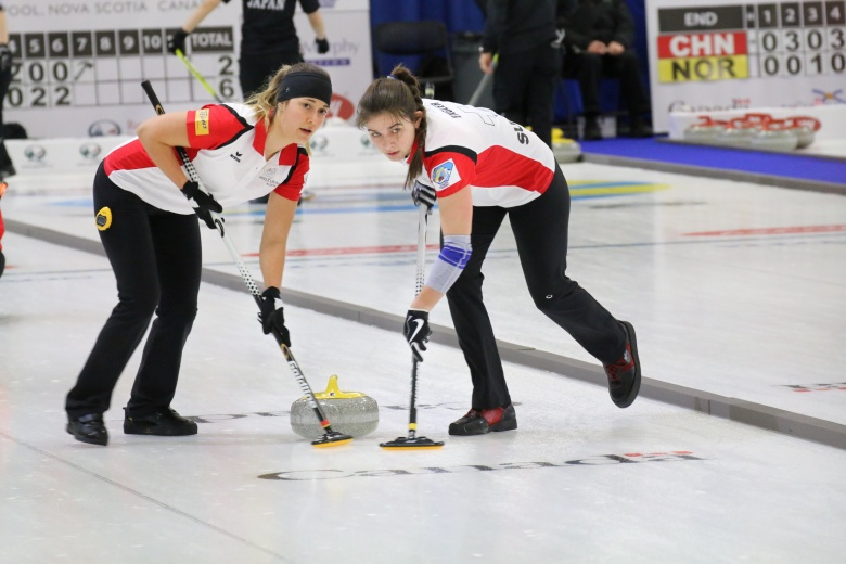 Switzerland were one of three teams to win their opening matches as the women's event got underway today ©World Curling Federation