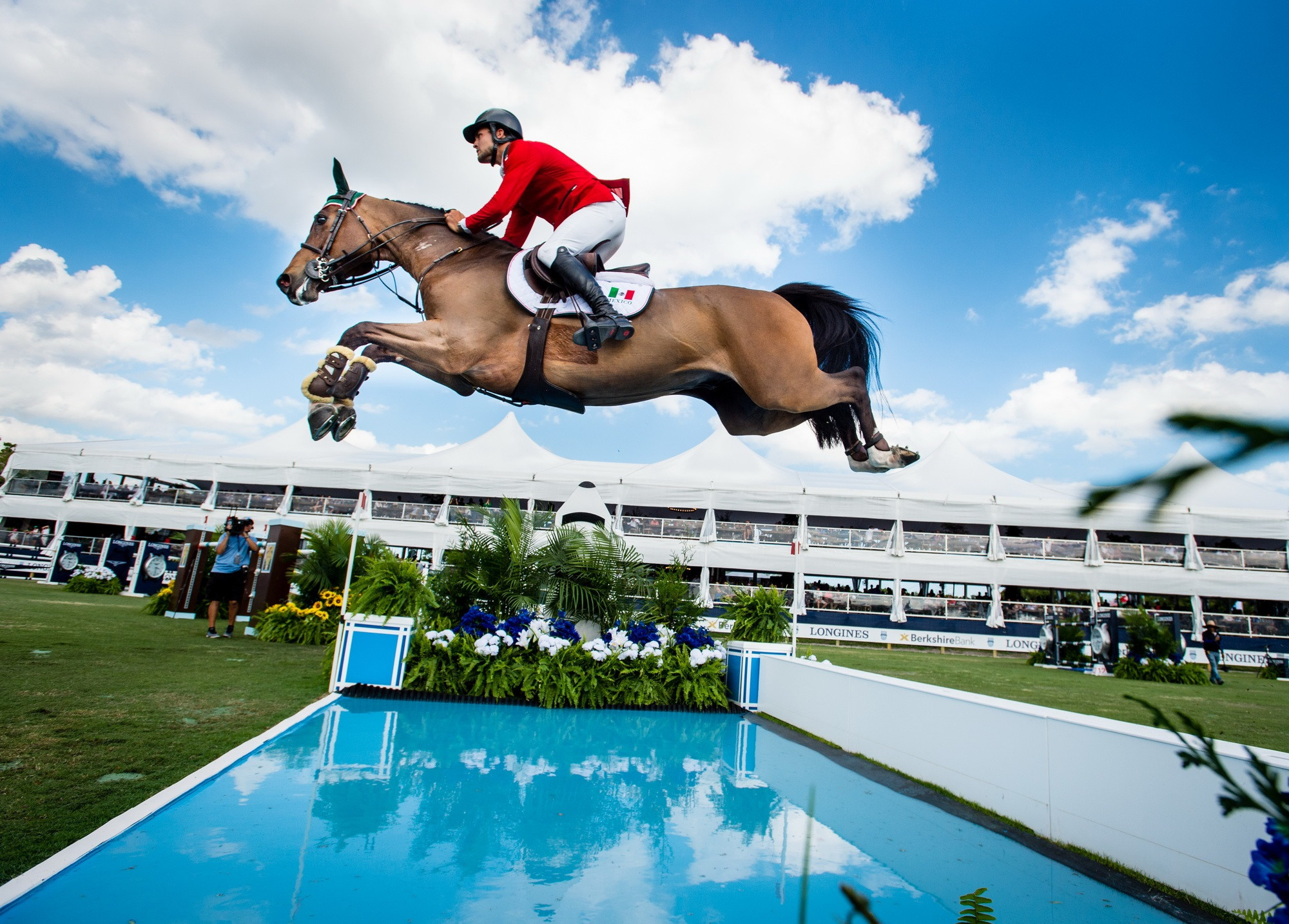 Mexico won the opening event of the FEI Jumping Nations Cup in Wellington in Florida ©FEI