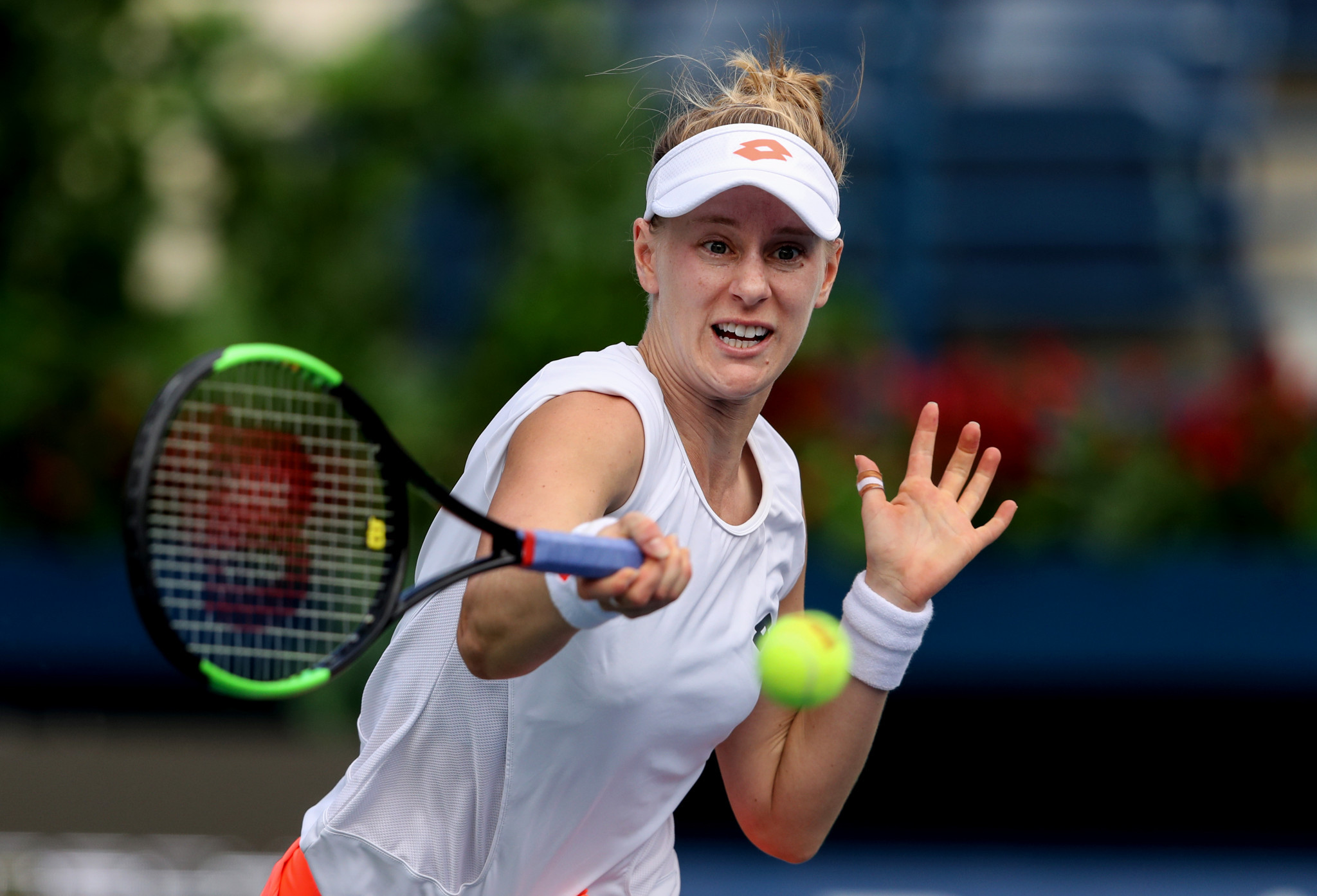 Alison Riske produced an upset in the first round of the Dubai Tennis Championships ©Getty Images