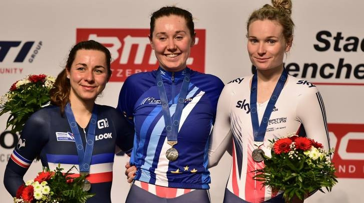 Katie Archibald claimed two titles on the final day of action ©British Cycling