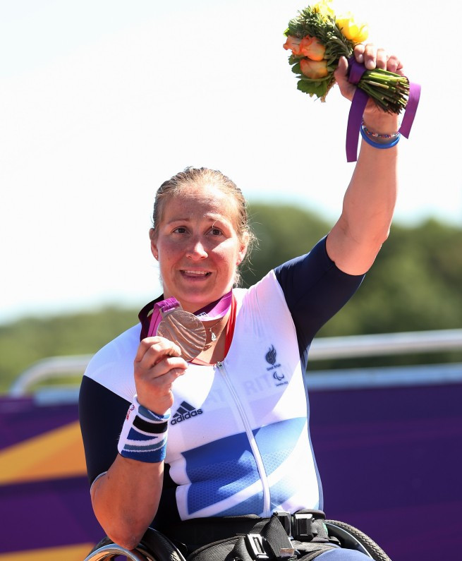 Britain's Rachel Morris has qualified for the World Para Nordic Skiing Championships having already won Paralympic medals in hand cycling and rowing ©Getty Images
