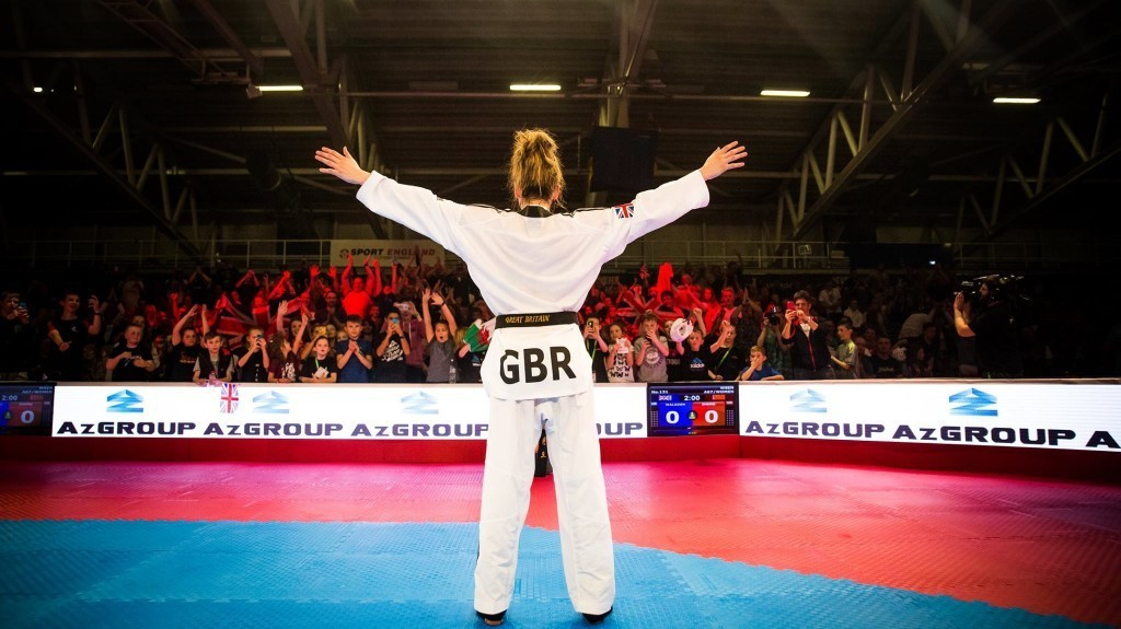 Britain's Jade Jones delivered the headline performance at the WTF Grand Prix in Manchester ©WTF