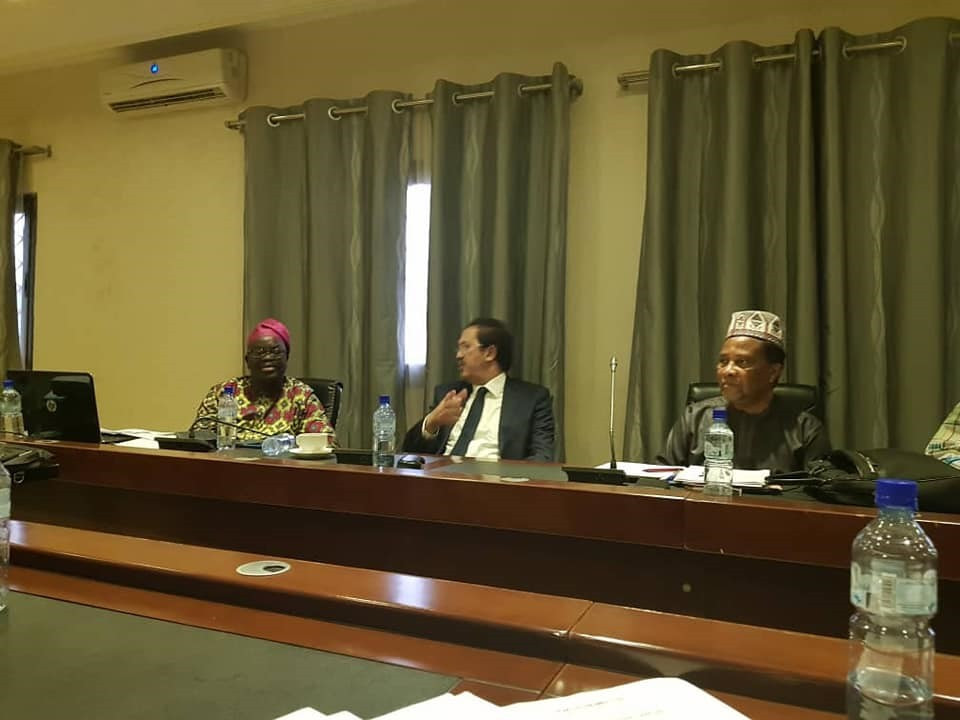 ANOCA President Mustapha Berraf was present at an workshop in Burkina Faso ©Ghana Olympic Committee