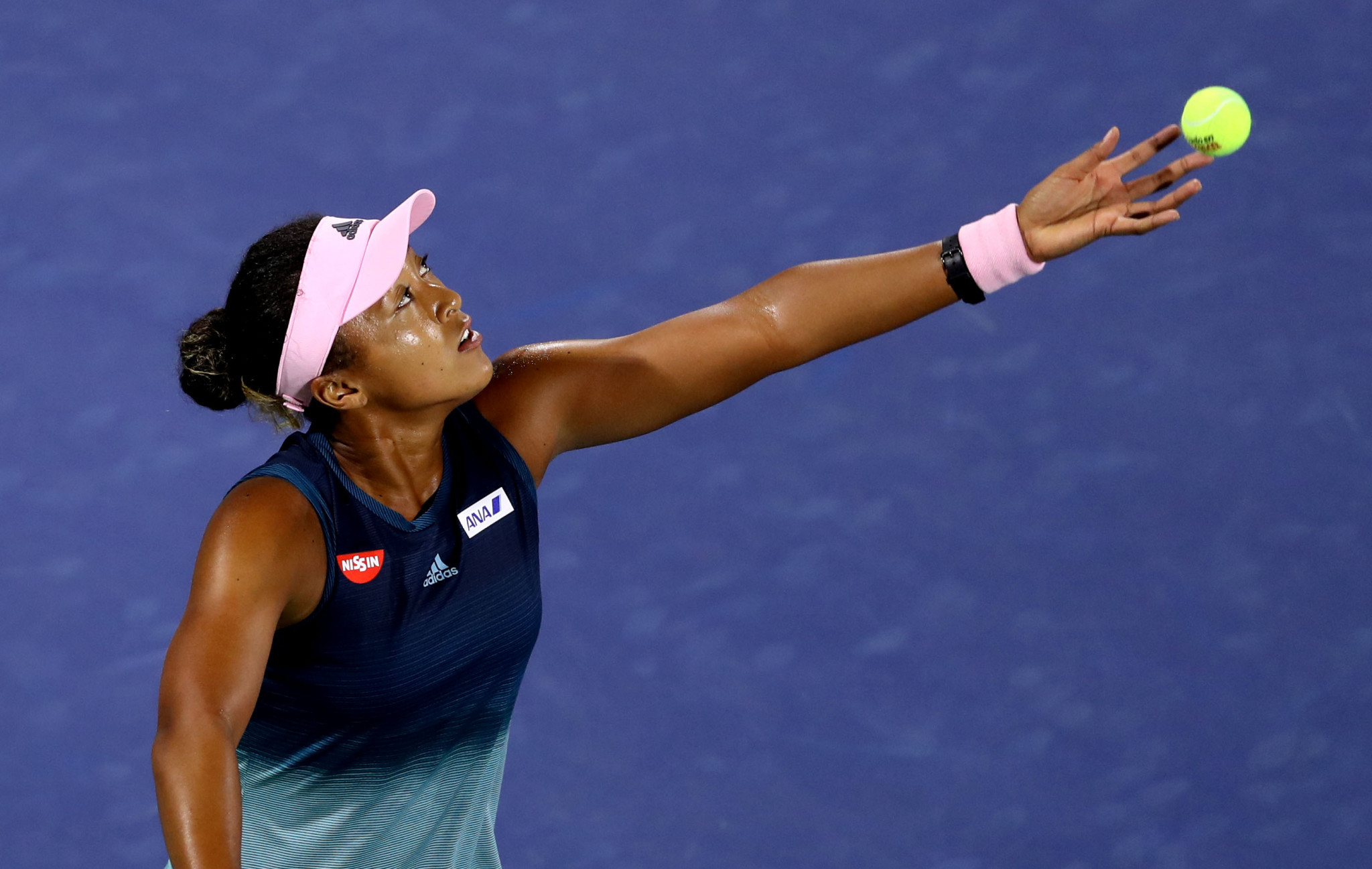 Naomi Osaka suffered defeat in her first match as world number one ©Getty Images