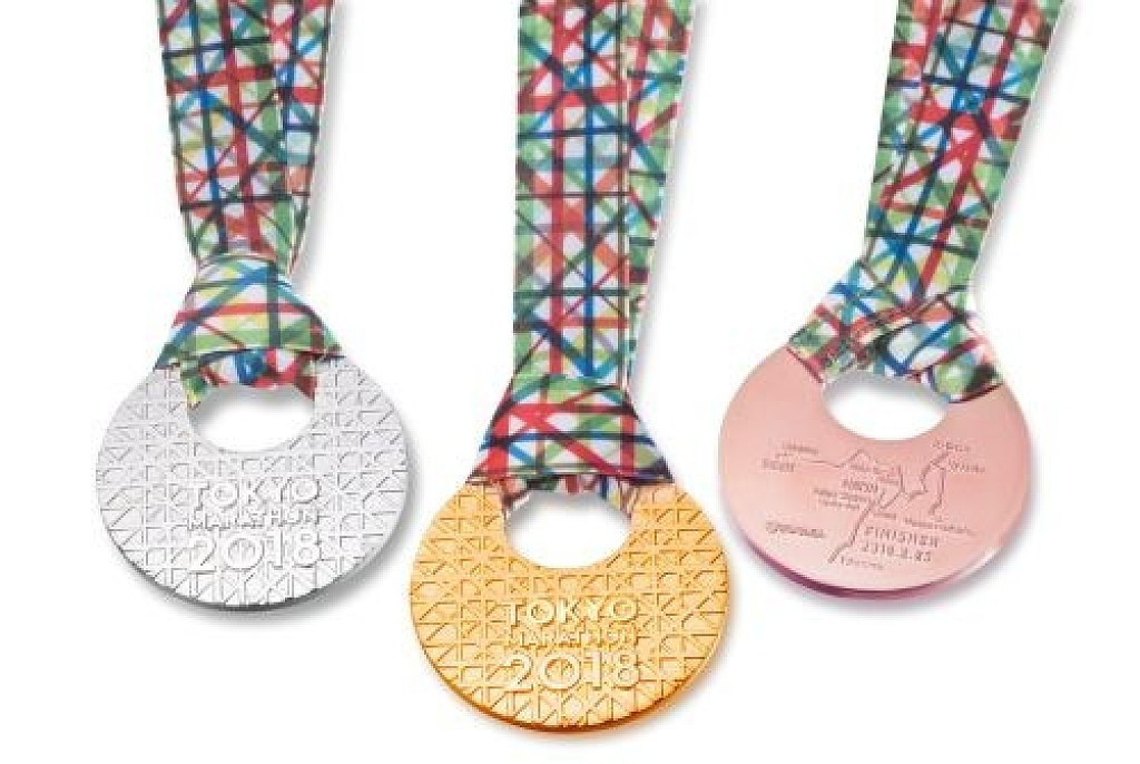 TANAKA HOLDINGS are to provide the winners medals for this year's Tokyo Marathon, as well as being a sponsor for the 2020 Olympics and Paralympic Games ©TANAKA HOLDINGS