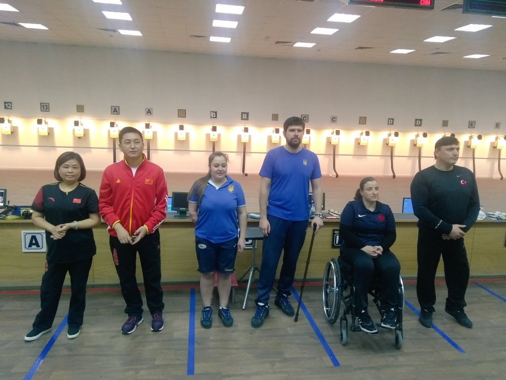 Two gold medals and a world record for Ukraine as Al Ain Shooting Para Sport World Cup continues 