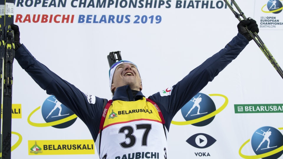 Bulgarian Krasimir Anev secured the biggest victory of his career as he claimed the gold medal in the men's 20 kilometres individual event at the IBU Open European Championships in Minsk ©IBU