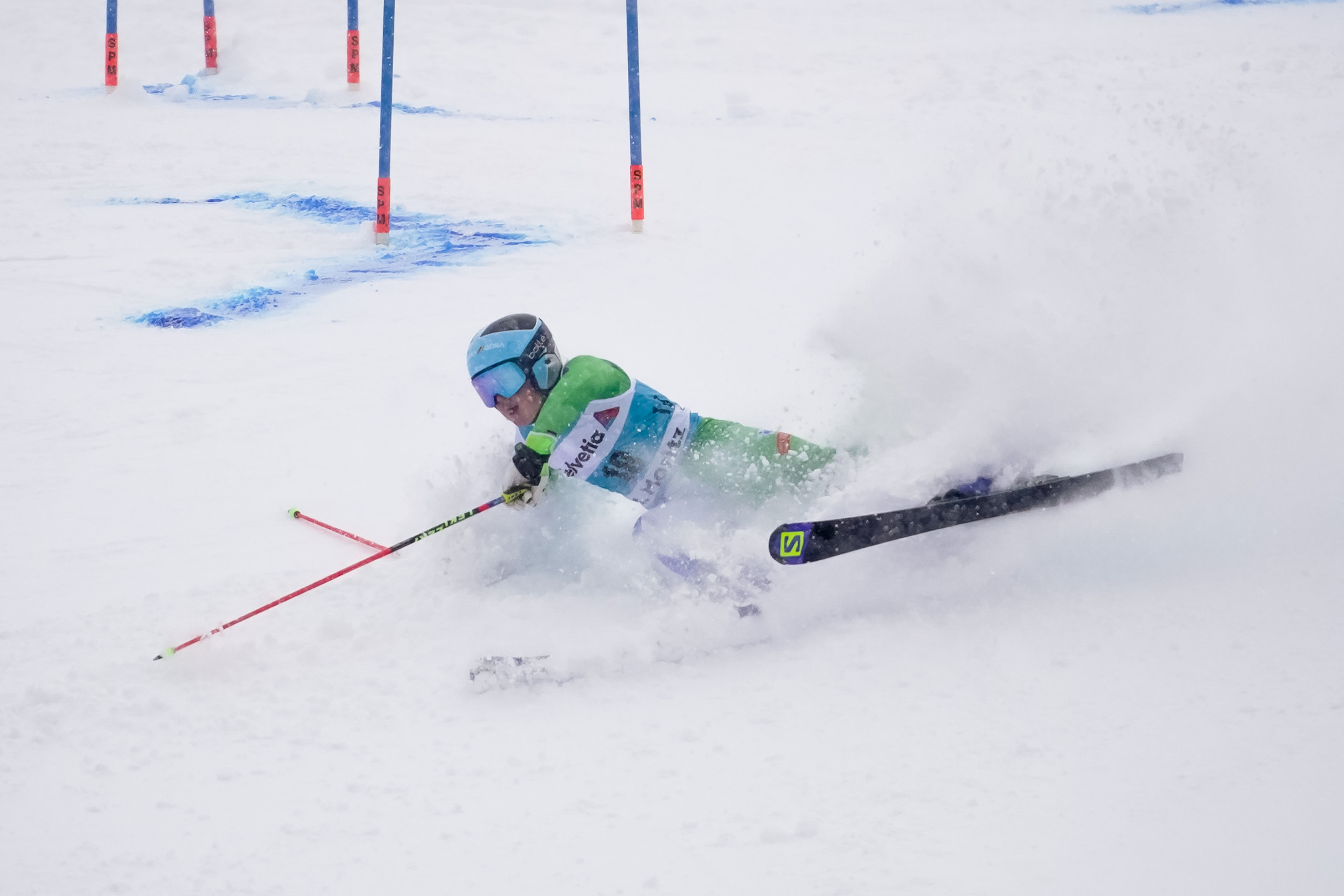 Slovenia's Meta Hrovat has had a mixed season of results having either withdrawn, crashed out or been disqualified from several races, including the FIS World Alpine Ski Championships in Åre ©Getty Images