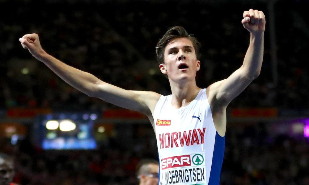 At 20, Jakob Ingebrigtsen is already a three-time European champion ©Getty Images