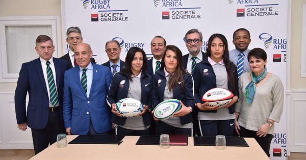 Société Générale sign two year partnership agreement with Rugby Africa 