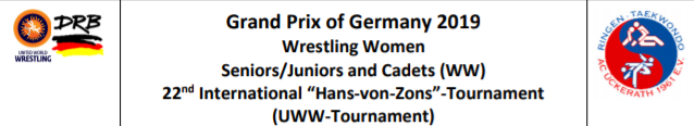 Dormagen is set to play host to the UWW Grand Prix of Germany this weekend with 10 senior women’s freestyle titles on offer for the competing athletes ©UWW