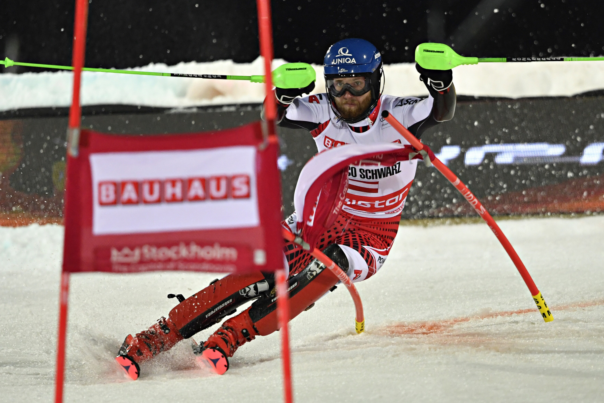 Austria's Marco Schwarz is the current leader in the Alpine combined category in the FIS World Cup Alpine Skiing ©Getty Images