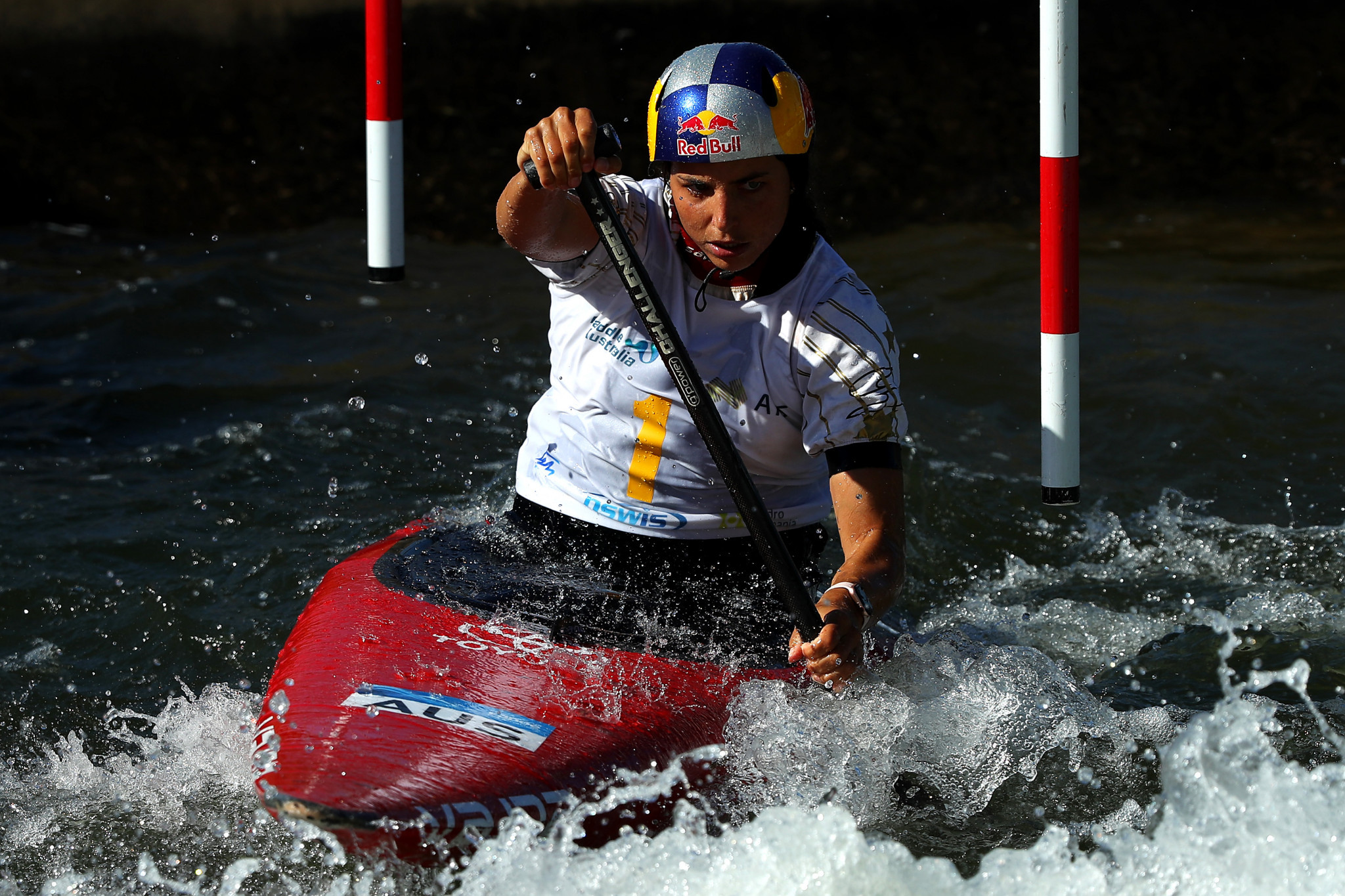 Australia's Jessica Fox will go for gold in the women's C1 event at the Oceania Canoe Slalom Championships in Sydney ©Getty Images