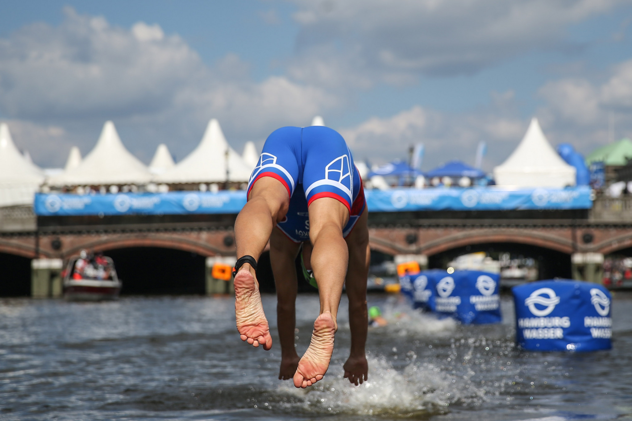The International Triathlon Union has claimed several benefits for cities hosting events ©Getty Images