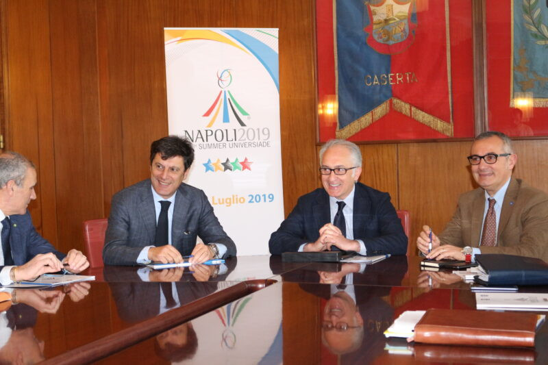 Caserta establishes Committee to oversee organisation of cultural events linked to Naples 2019 Summer Universiade