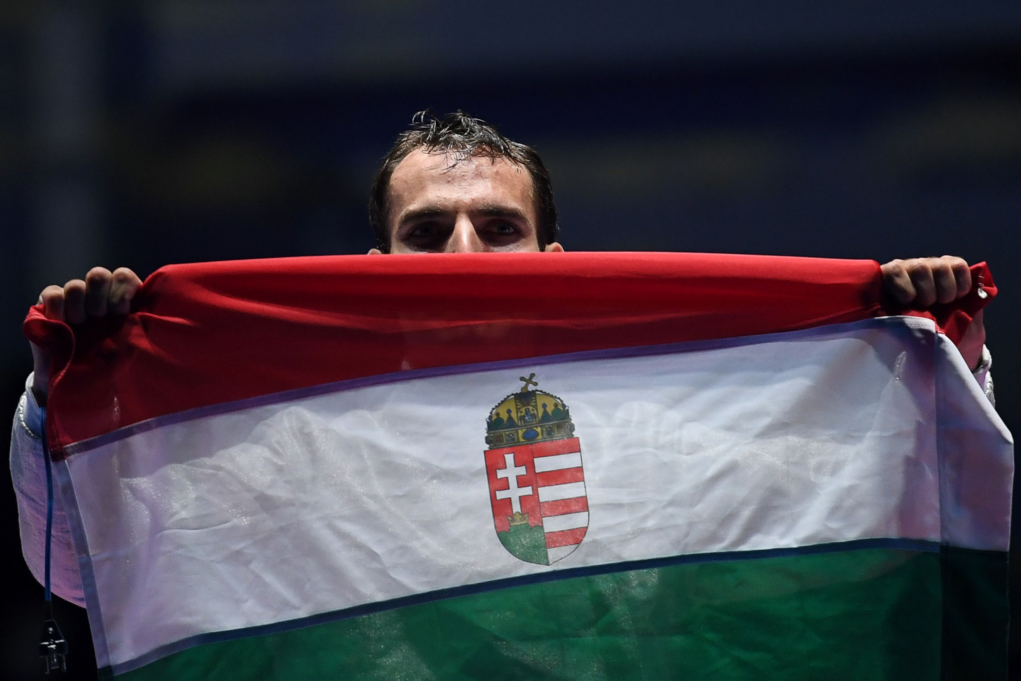 Aron Szilágyi of Hungary, the reigning Olympic champion, is among the stars to begin in the last 64 ©Getty Images