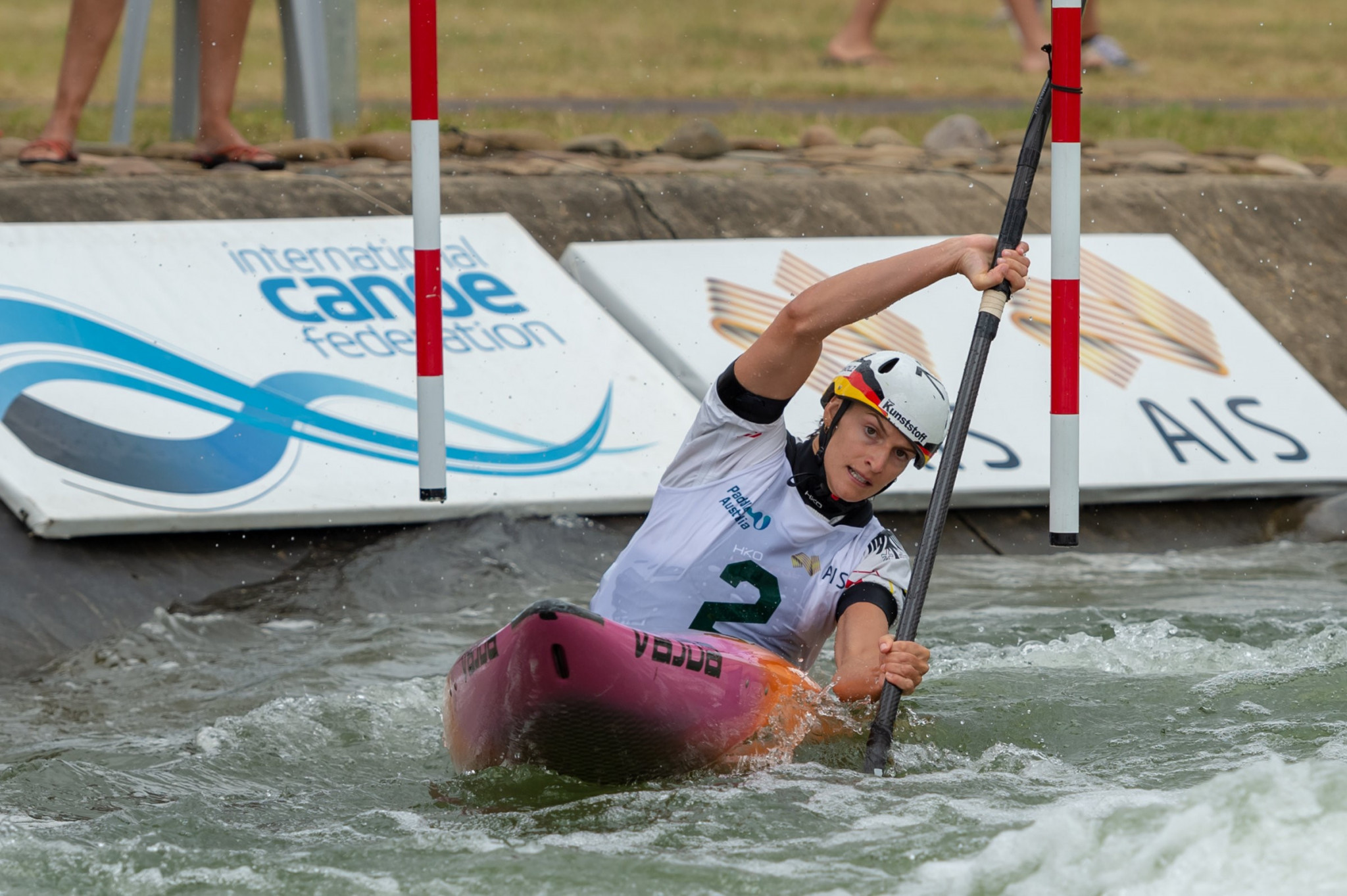 Funk and Anton earn victories at Oceania Canoe Slalom Championships