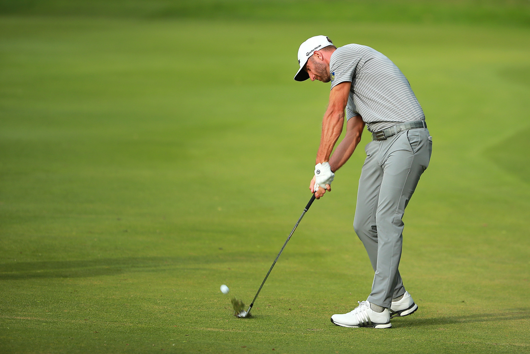 Dustin Johnson of the United States leads the WGC-Mexico Championship at the halfway point ©Getty Images