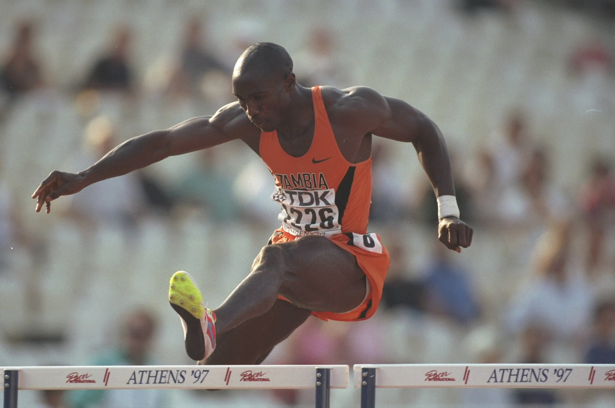 Zambia's Samuel Matete won one of Zambia's two Olympic medals ©Getty Images