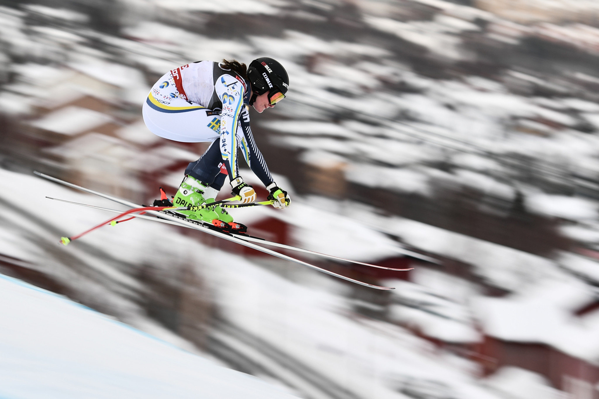 Ida Dannewitz finished third in the women's Alpine combined ©Getty Images