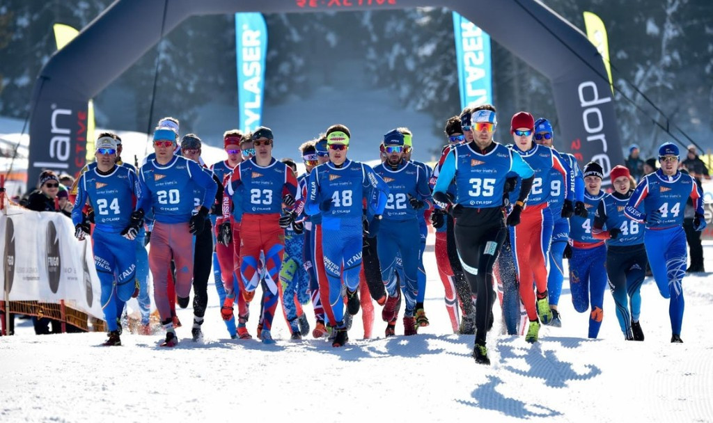 Russia won the 2x2 mixed relay at the ETU Winter Triathlon European Championships, finishing ahead of Romania and Italy ©ETU