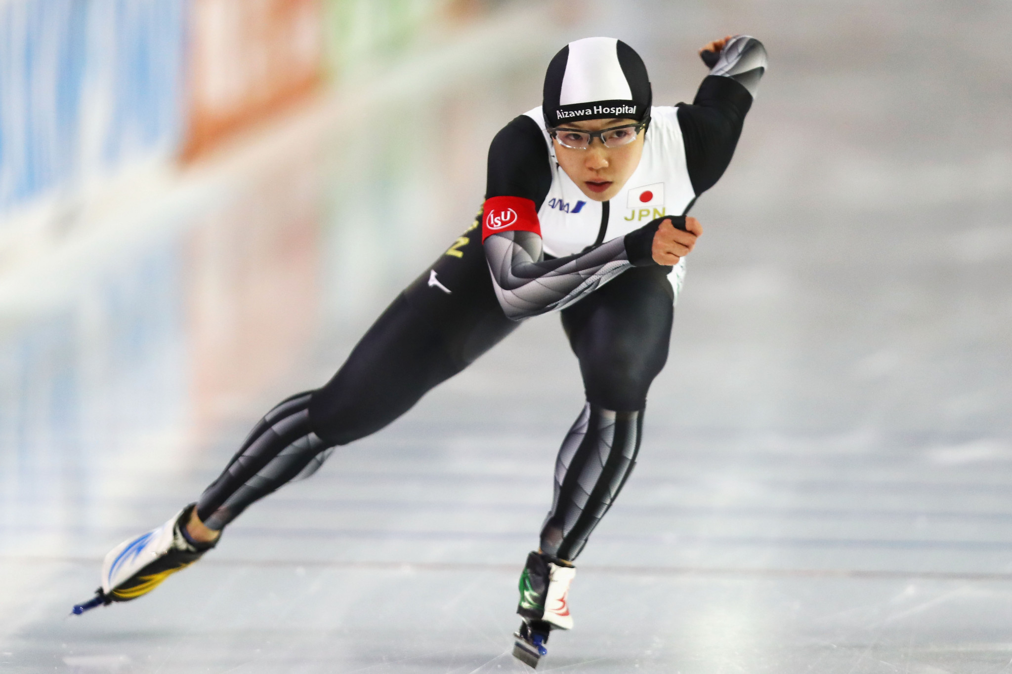 Japan's Nao Kodaira took the women's title at the ISU World Sprint Speed Skating Championships in Heerenveen ©Getty Images