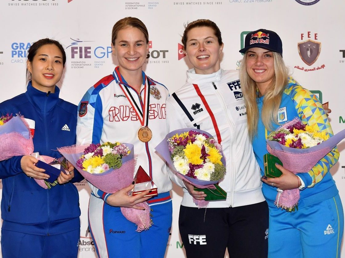 Velikaya meets expectations to win FIE Sabre Grand Prix in Cairo 