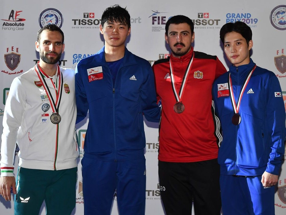 South Korea's Oh defeats reigning Olympic champion to win FIE Sabre Grand Prix title in Cairo