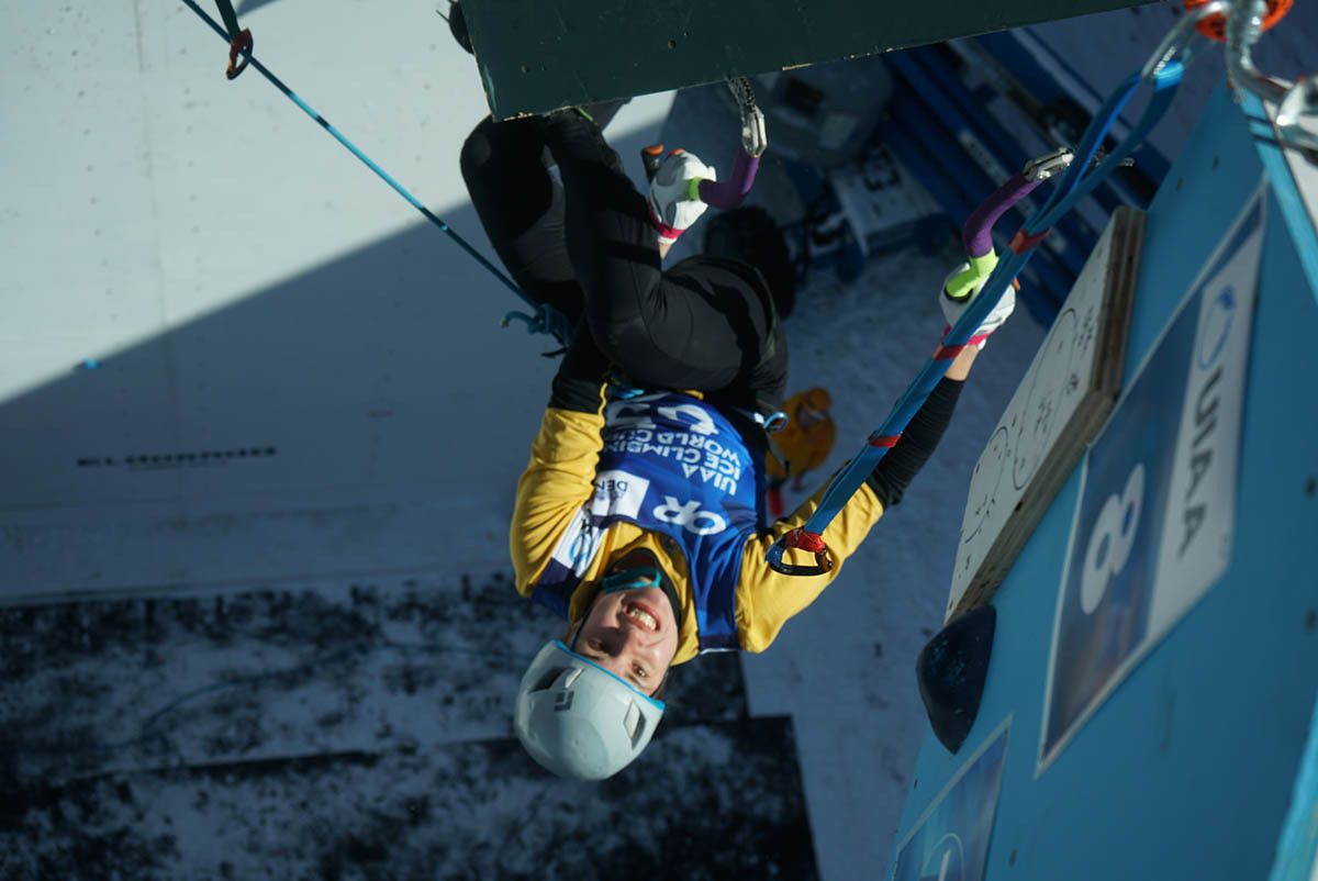 Thousands watch Russia dominate final Ice Climbing World Cup in Denver 