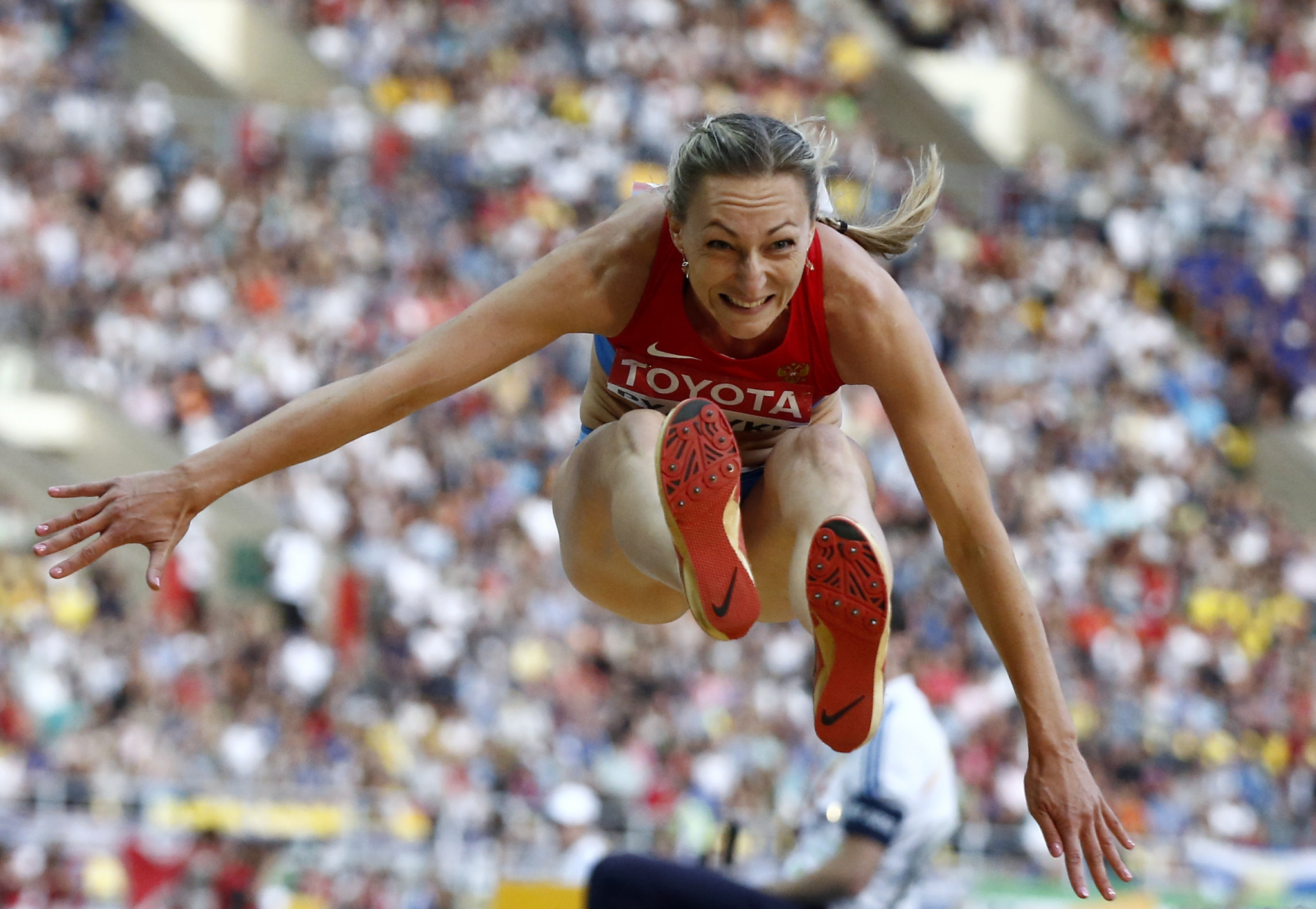 Triple jumper Irina Gumenyuk has had her neutral status extended by the IAAF ©Getty Images