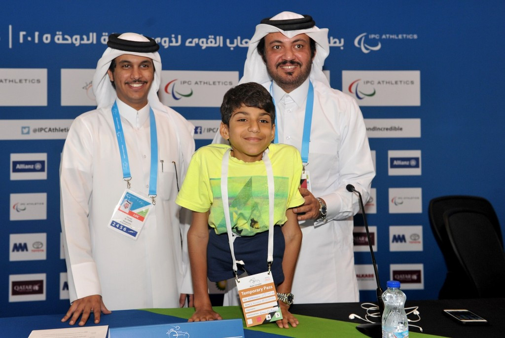Inspirational youngster the focus of final Doha 2015 "My Incredible Story" film with IPC Athletics World Championships set to begin