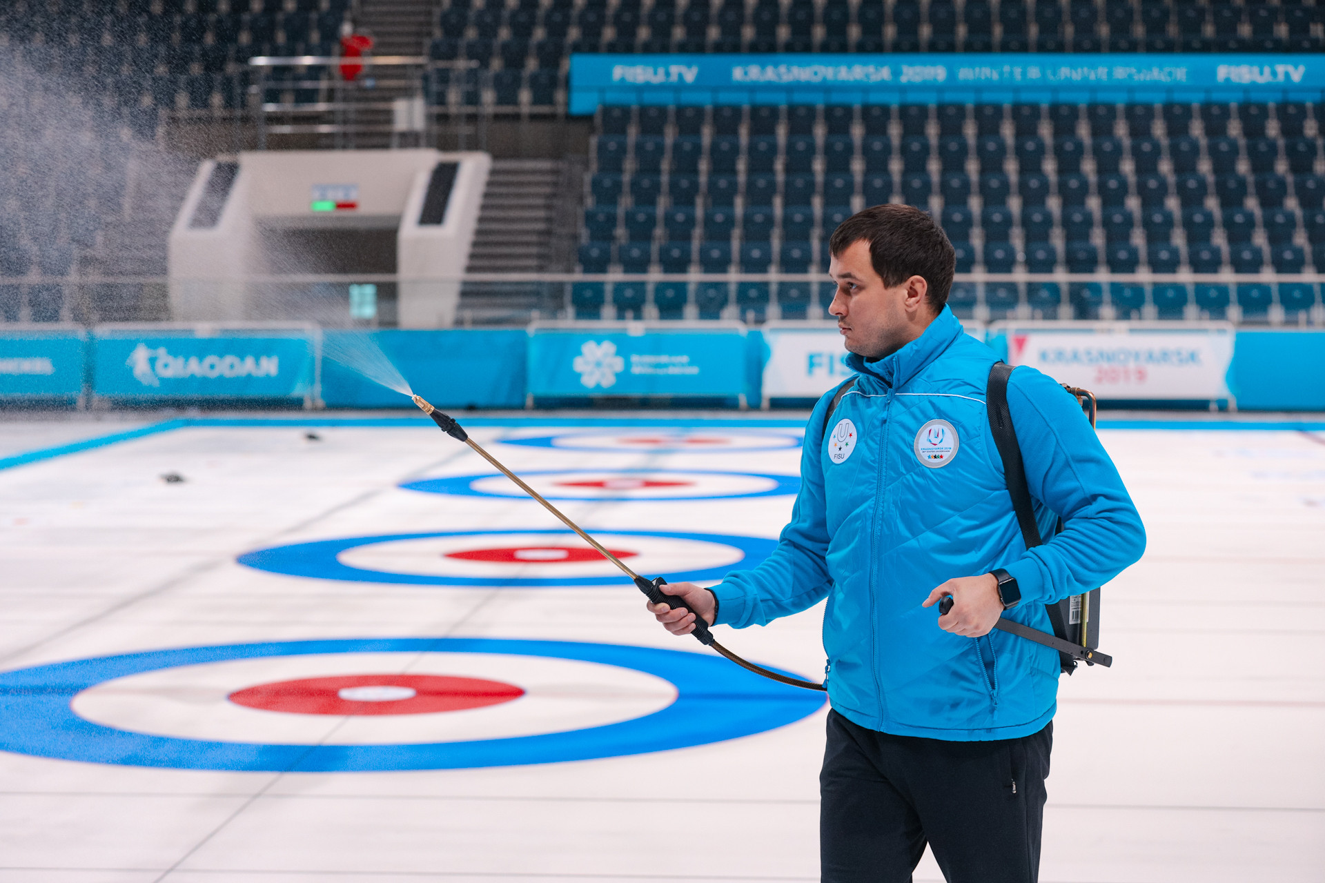 Organisers conclude preparations for curling tournaments at Krasnoyarsk 2019 Winter Universiade