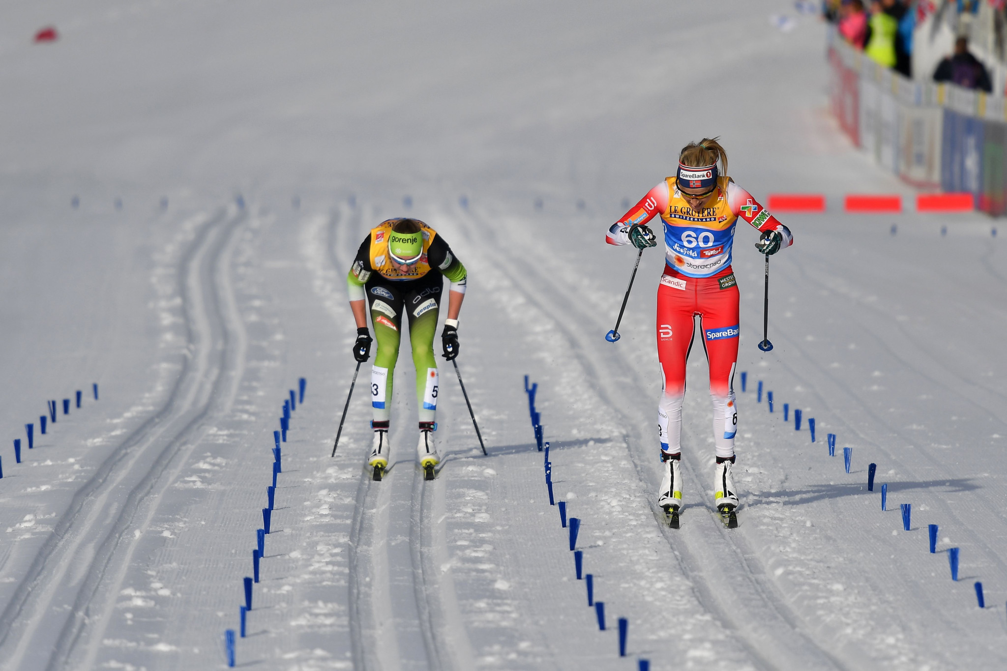 The Norwegian continued her superb run of form following her return from a doping ban with victory in the 10km classic ©Getty Images