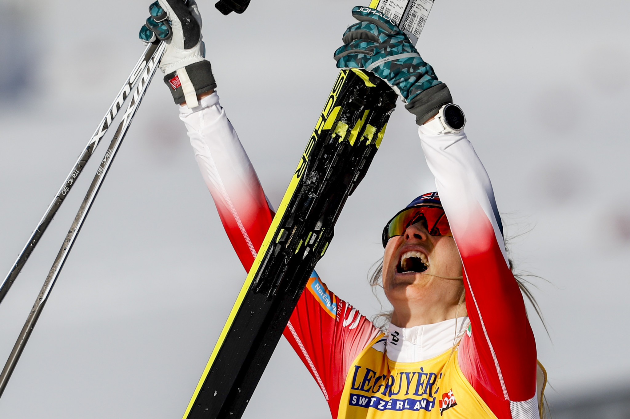 Norwegian Therese Johaug secured her second gold medal of the event in Seefeld ©Getty Images