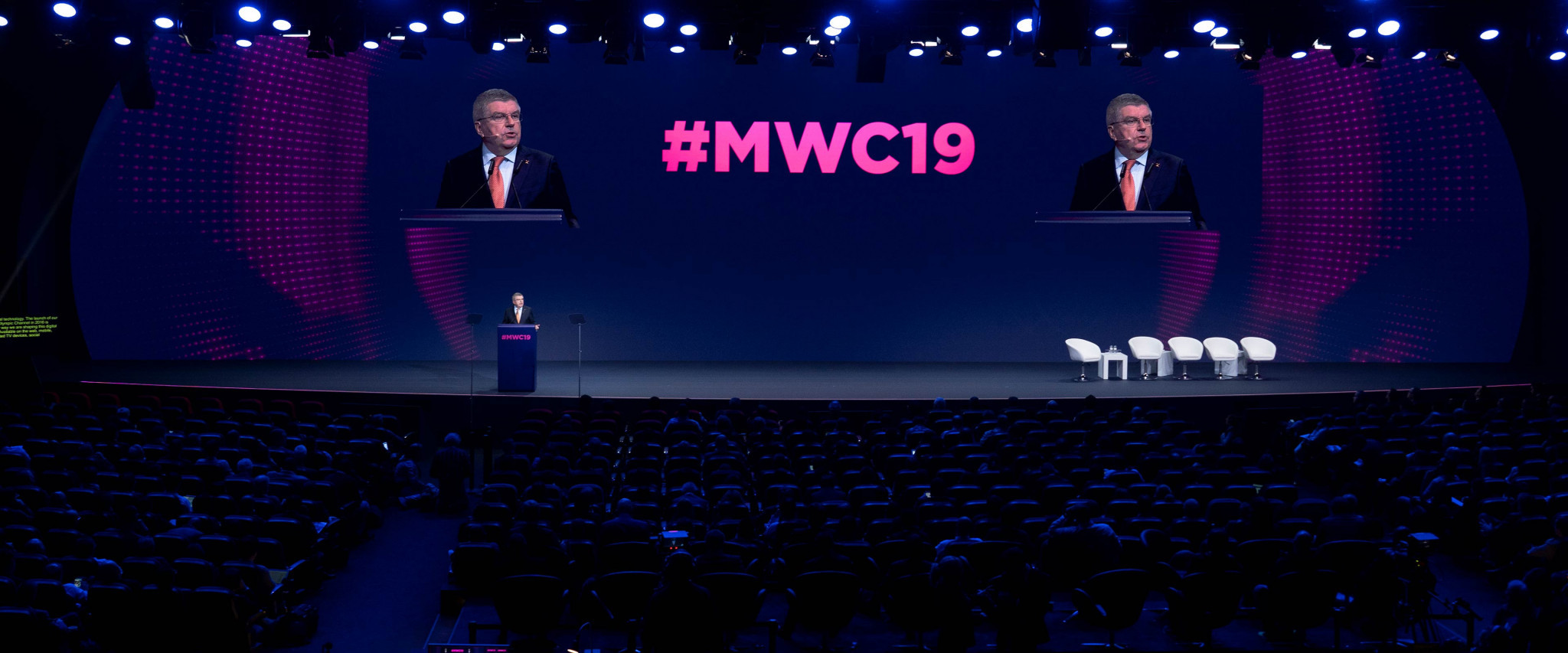 IOC President Bach discusses importance of 5G technology to Olympic future